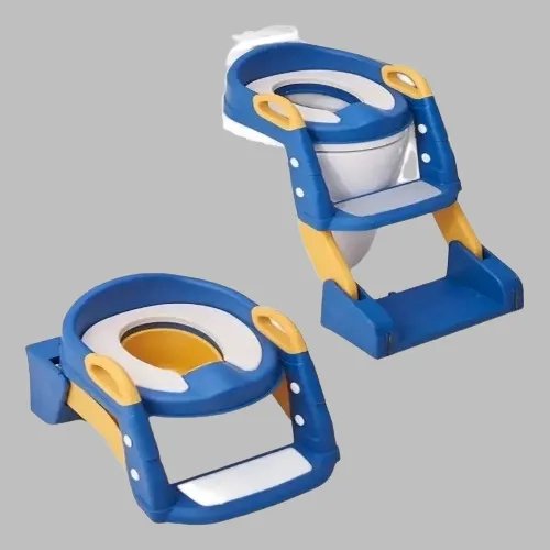 ASIENTO ADAPTADOR ESCALERA INODORO WC 3 EN1 NIÑO - 1
