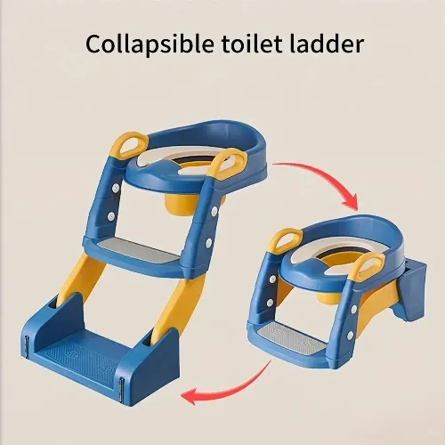ASIENTO ADAPTADOR ESCALERA INODORO WC 3 EN1 NIÑO - 5
