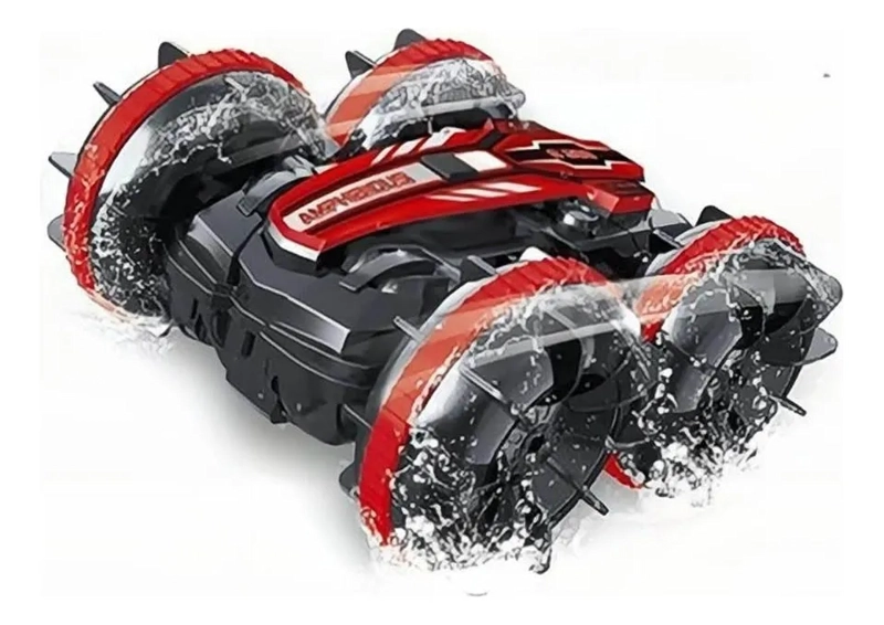 CARRO CONTROL REMOTO ANFIBIO STUNT RECARGABLE 360 GRADOS - 1