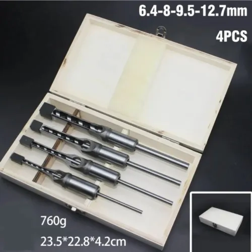 BROCA PARA AGUJEROS CUADRADO 4 PCS - 7