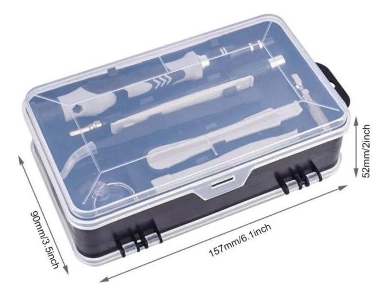 SET 115 PCS DESTORNILLADORES PRECISION TORX MAGNE TICOS - 3