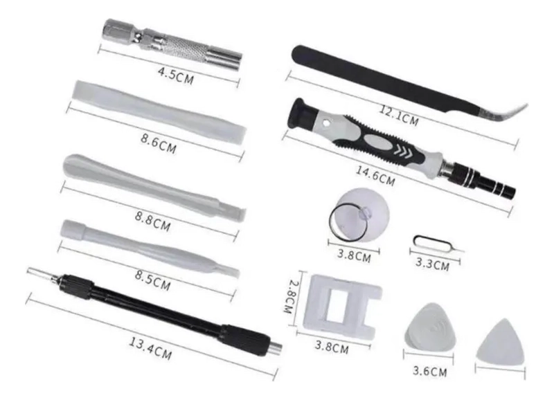 SET 115 PCS DESTORNILLADORES PRECISION TORX MAGNE TICOS - 4