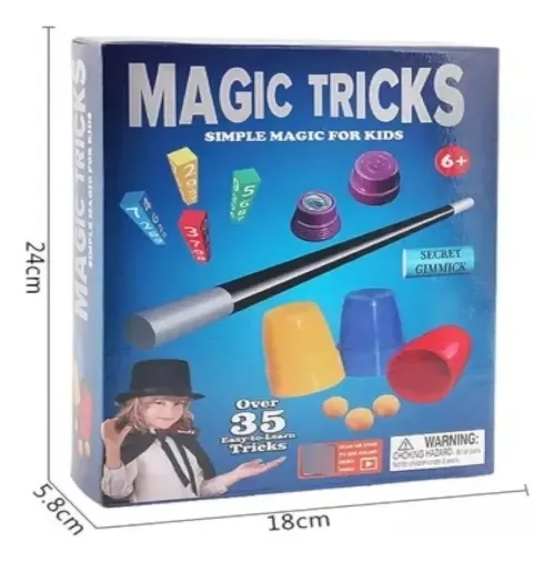 SET DE MAGIA, 35 TRUCOS DE MAGO CON VARITA, NIÑOS O ADULTOS - 3
