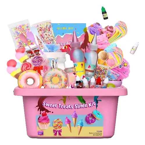KIT PARA HACER SLIME HELADO INCLUYE LOS ACCESORIOS - 1