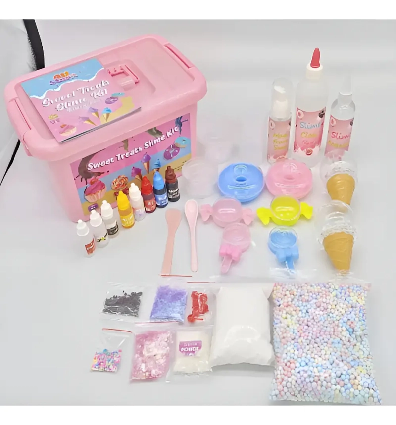 KIT PARA HACER SLIME HELADO INCLUYE LOS ACCESORIOS - 2