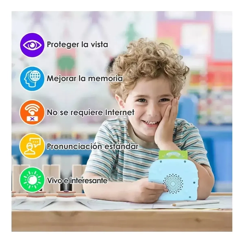 JUGUETES APRENDIZAJE ESPAÑOL TARJETAS NIÑOS 224 PALABRAS - 5