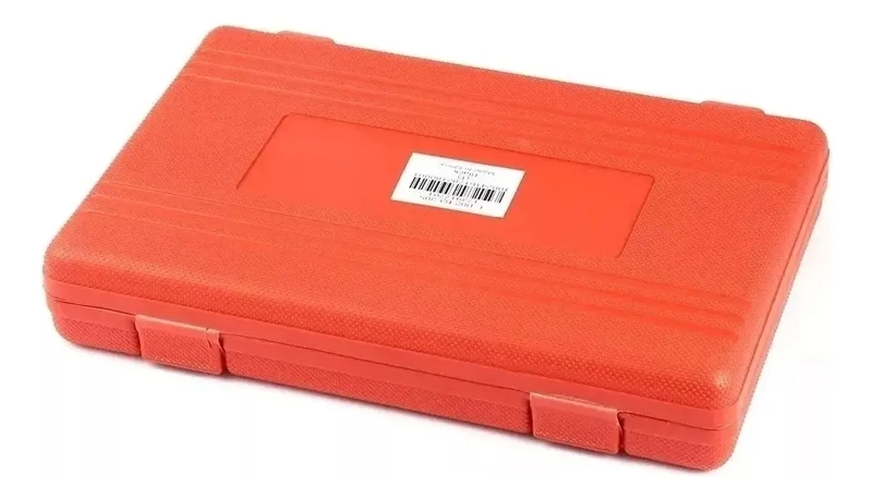 MEDIDOR DE COMPRESION  CILINDROS COMPRESIMETRO PARA MOTO AUTO ROJO - 7