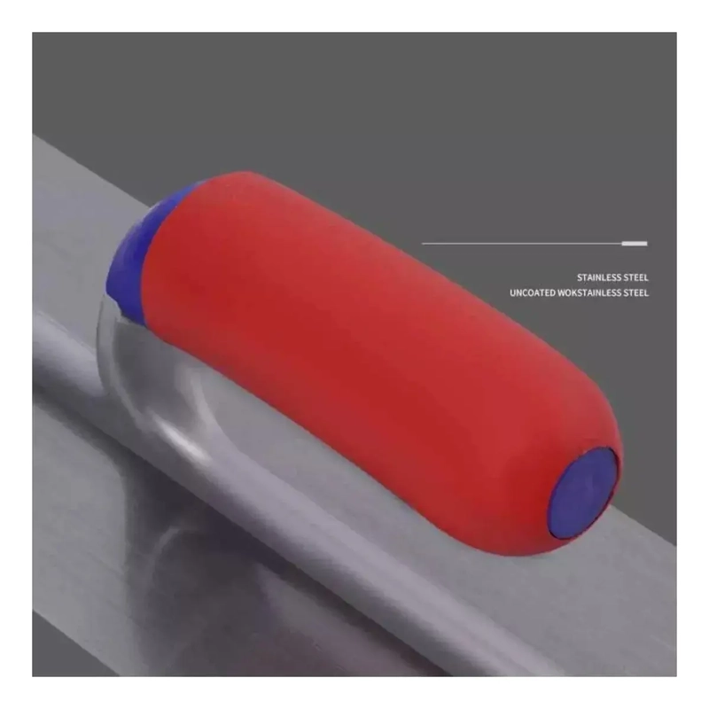 LLANA DE ENLUCIDO DE ACERO INOXIDABLE CURVA HORMIGON - 4