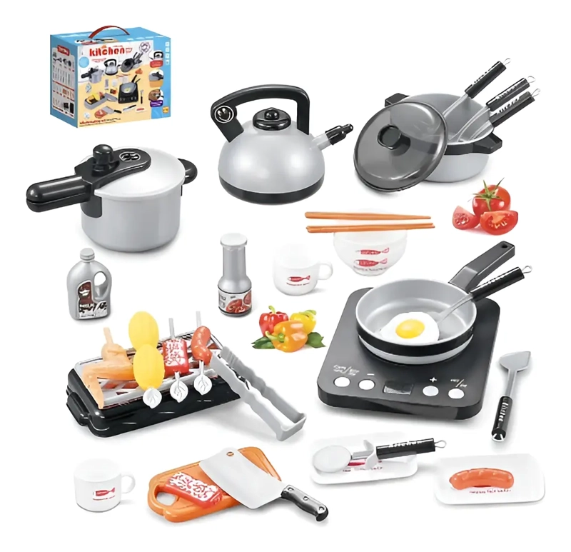 JUEGO ELEMENTOS DE COCINA JUGUETE PARA NIÑOS - 1