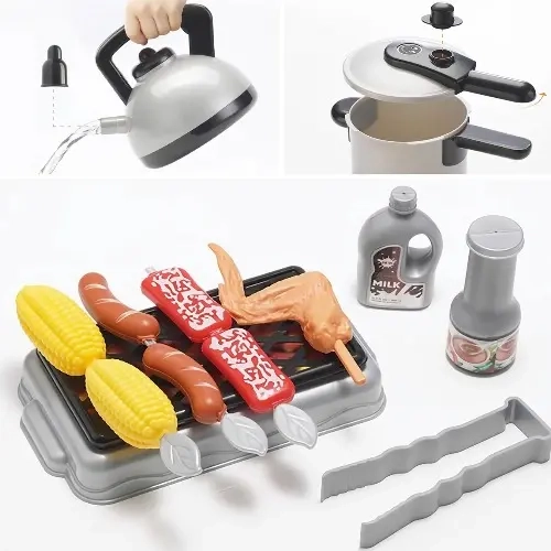 JUEGO ELEMENTOS DE COCINA JUGUETE PARA NIÑOS - 4