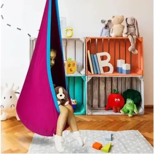 COLUMPIO SENSORIAL HAMACA NIÑOS INTERIOR EXTERIOR CON COJIN - 3