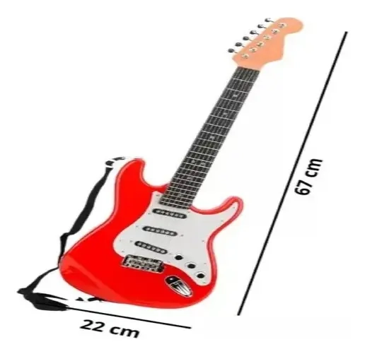 GUITARRA ELE CTRICA DE SIMULACION PARA NIÑOS INTERACTIVO - 1