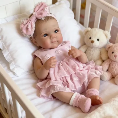 MUÑECAS REBORN REALISTAS DE 50 CM, LINDAS MUÑECAS PARA NIÑOS - 1