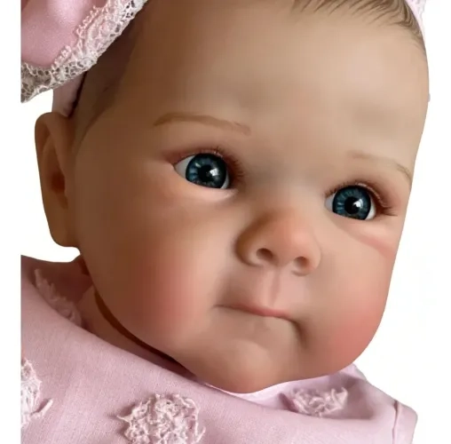 MUÑECAS REBORN REALISTAS DE 50 CM, LINDAS MUÑECAS PARA NIÑOS - 2
