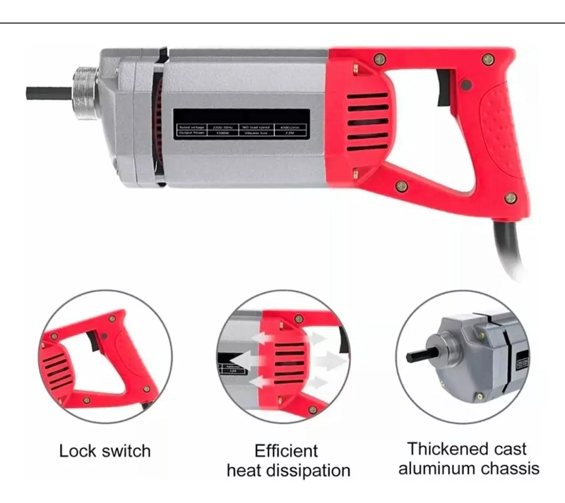 VIBRANTE DE HORMIGON 1300W SONDA  150CM LINEA PROFESIONAL - 5