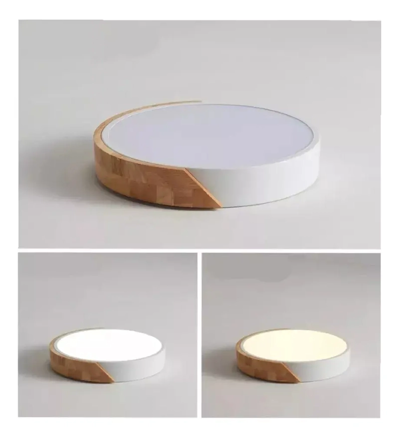 FOCO PANEL PLAFON LED SOBREPUESTO REDONDO TRES COLORES - 4