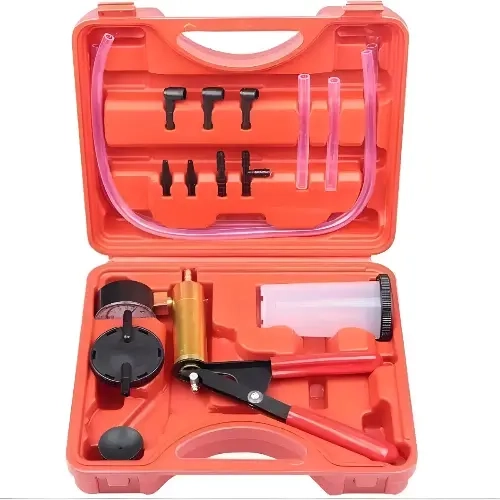 SET BOMBA PURGADOR SANGRADOR DE FRENOS PRUEBA DE VACIO - 1