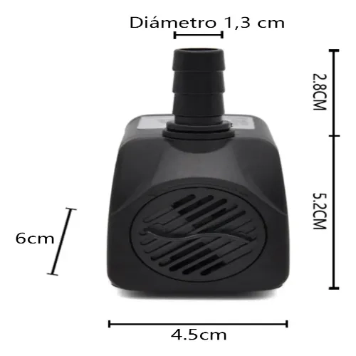 BOMBA DE AGUA SUMERGIBLE 12 LUCES LED PILETA ACUARIO KOI - 2