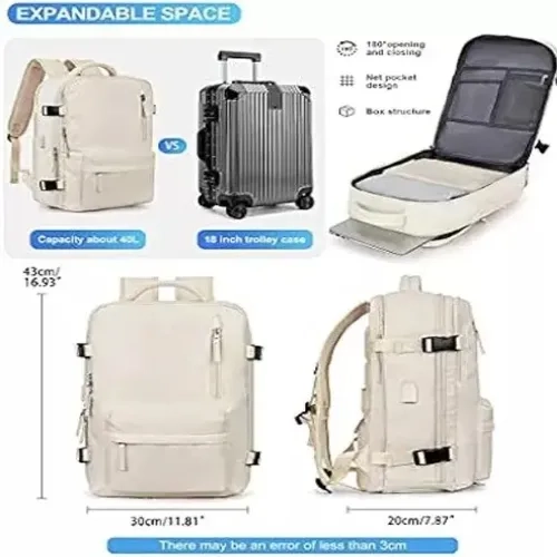 MOCHILA DE VIAJE CABINA AVION IMPERMEABLE VIRAL - 2