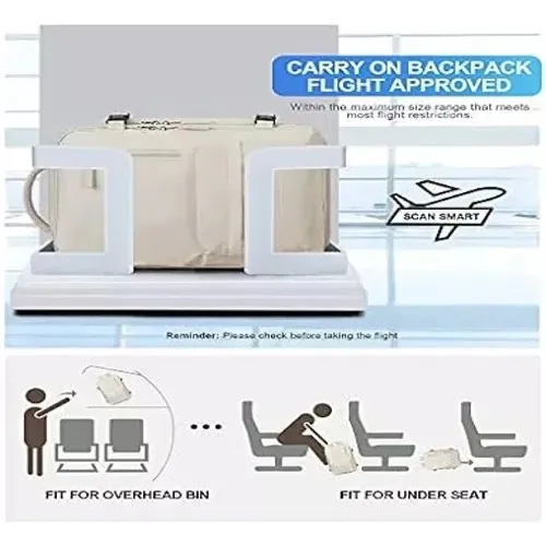 MOCHILA DE VIAJE CABINA AVION IMPERMEABLE VIRAL - 3