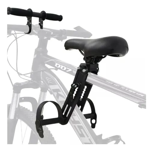 SILLA DE NIÑO CON MANILLAR PARA BICICLETAS Y MTBIKE - 1