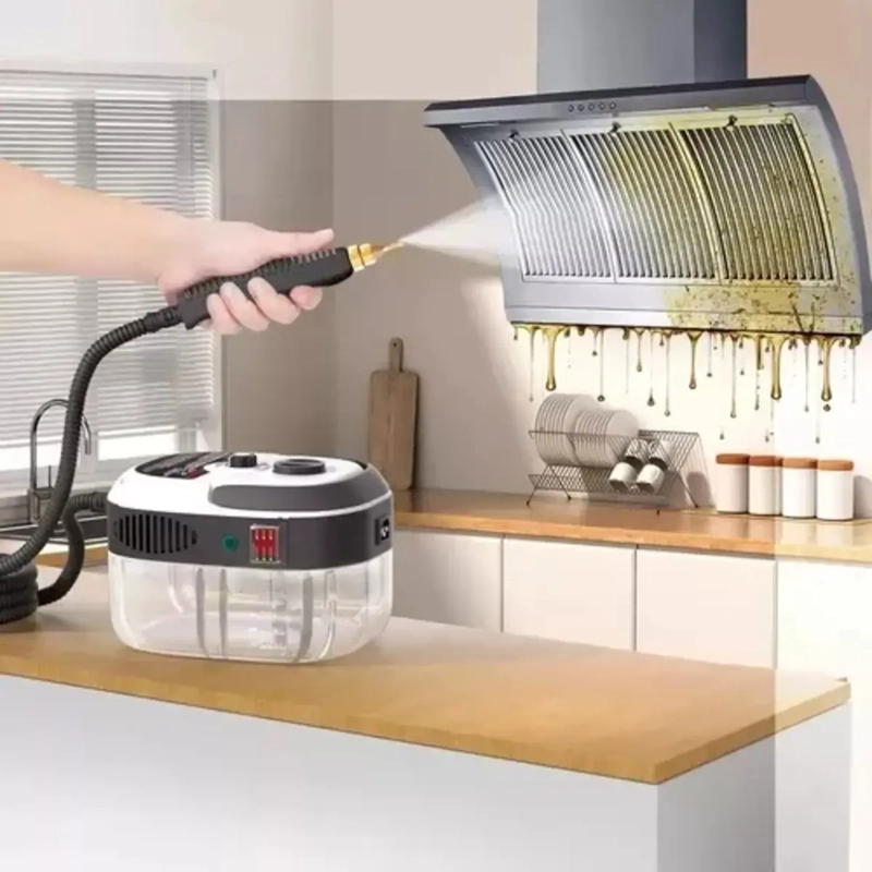 LIMPIADOR DE VAPOR A PRESION DE ALTA TEMPERATURA DE 2500W - 1