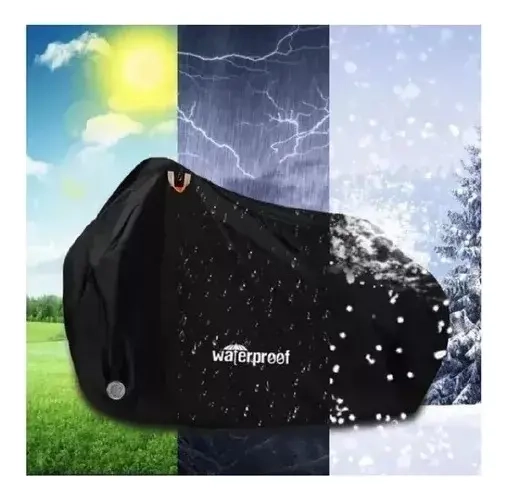FUNDA IMPERMEABLE PARA BICICLETA 110 X 200CM - 4
