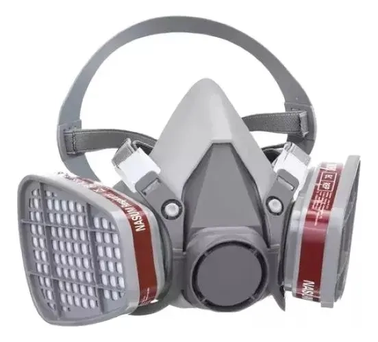 MASCARILLA ANTIGAS 6200+FILTROS 6001(P100/ACIDOS/V.ORGANIC.) - 1