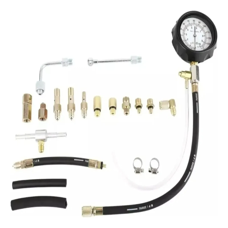 KIT MEDIDOR MANOMETRO PRESION DE INYECCION COMBUSTIBLE 20PZS - 5