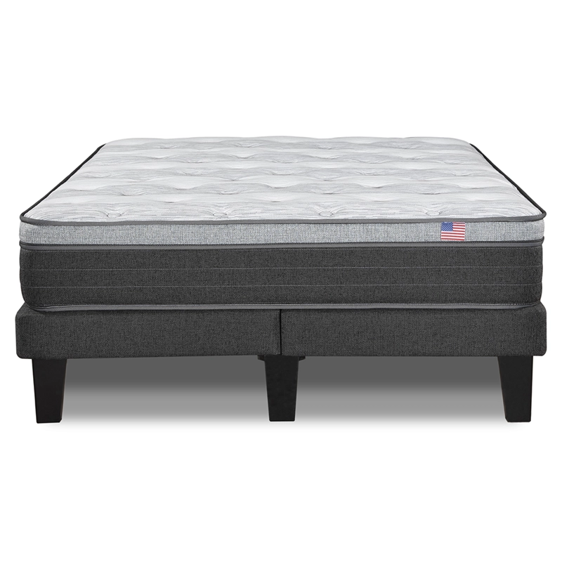 CAMA EUROPEA SIMMONS SPRING PLUS 2 PL BOX RESPALDO PRAGA ARENA - 3