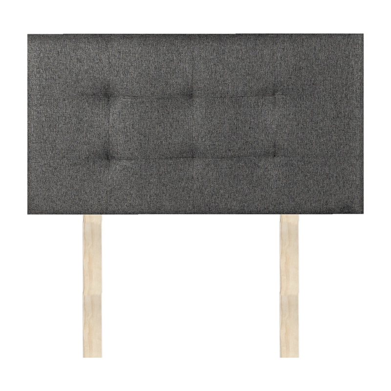 CAMA EUROPEA SIMMONS DUAL SPRING 1,5PL BOX RESPALDO URBAN GRIS - 3