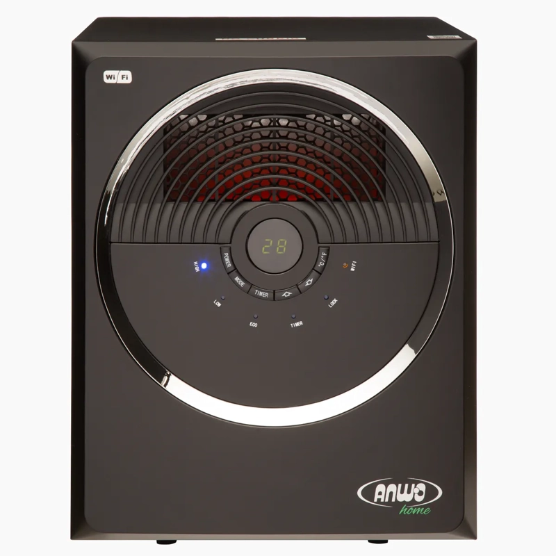 ESTUFA CALEFACTOR INFRARED 15000 W ANWO CON WIFI - 1