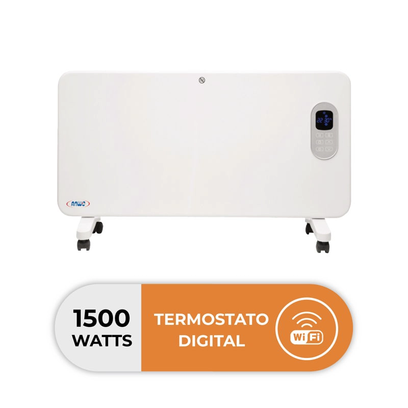 ESTUFA ELE CTRICA ANWO PANEL CONVECTIVO 1500W PROGRAMABLE CON WIFI