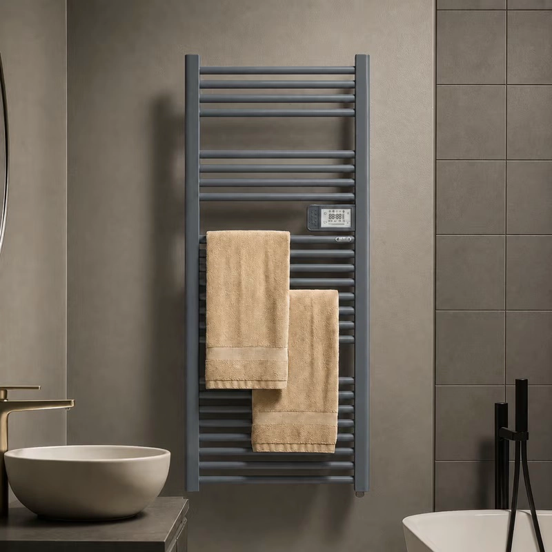 TOALLERO ELE CTRICO ANWO TUBULAR 750W GRIS PROGRAMABLE C/WIFI - 5