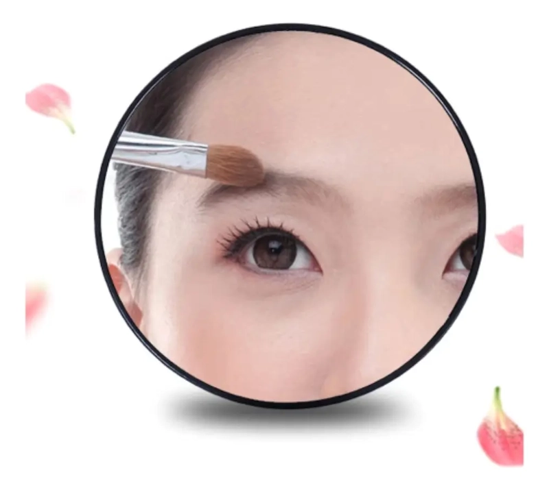 ESPEJO CON AUMENTO PORTATIL PARA ROSTRO MAQUILLAJE - 4