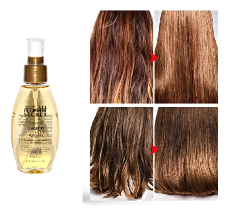 ACEITE DE ARGAN HIDRATANTE + KERATINA PARA CABELLO 118 ML - 2