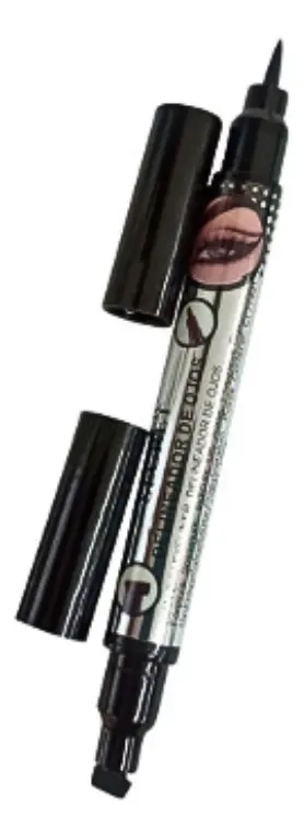DELINEADOR LIQUIDO NEGRO PUNTA PLUMON FLOWER SECRET - 1