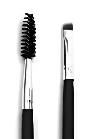 BROCHA PINCEL PARA MAQUILLAJE CEJAS Y PESTAÑAS 2 EN 1 - 3