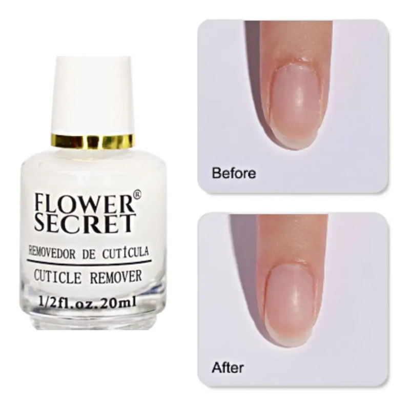 REMOVEDOR DE CUTICULA PARA MANICURE PEDICURE FLOWER SECRET - 2