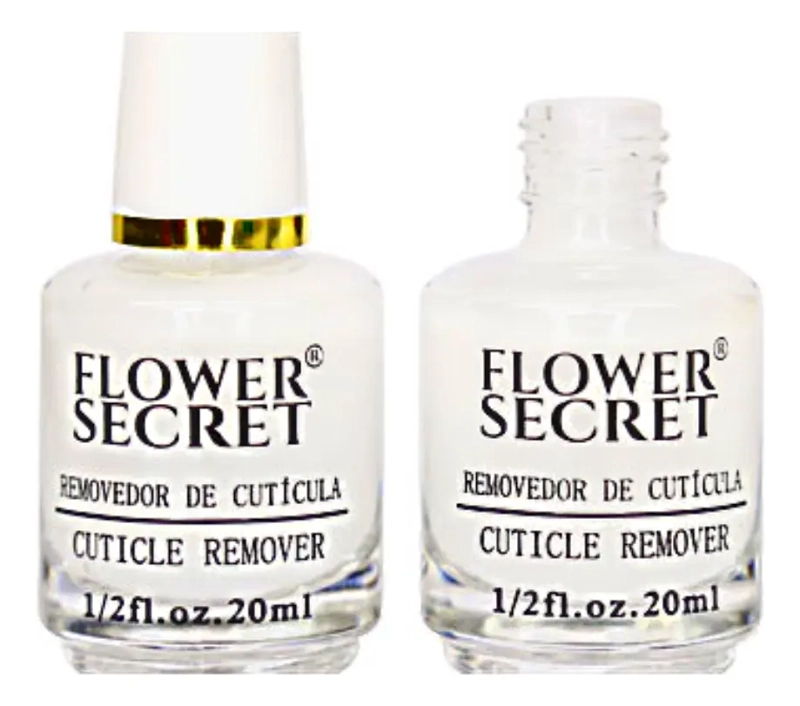 REMOVEDOR DE CUTICULA PARA MANICURE PEDICURE FLOWER SECRET - 4