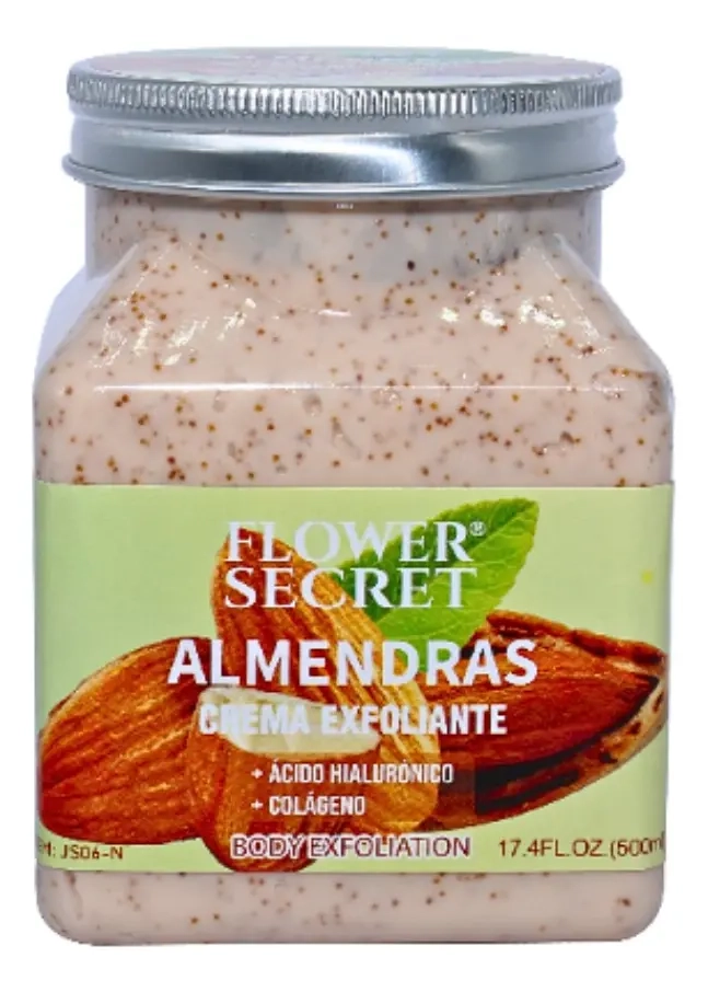 EXFOLIANTE CORPORAL Y FACIAL ALMENDRA 500 GRS + GUANTE MASAJEADOR - 2