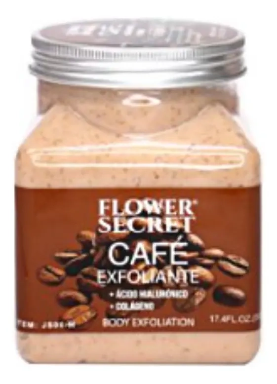 EXFOLIANTE CORPORAL Y FACIAL CAFE  500 GRS + GUANTE MASAJEADOR - 1