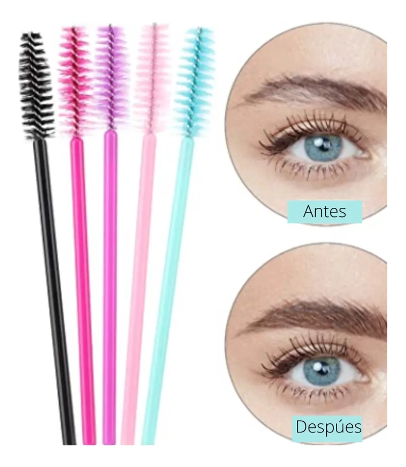 PACK 24 CEPILLOS PESTAÑAS CEJAS MULTIUSO - 2
