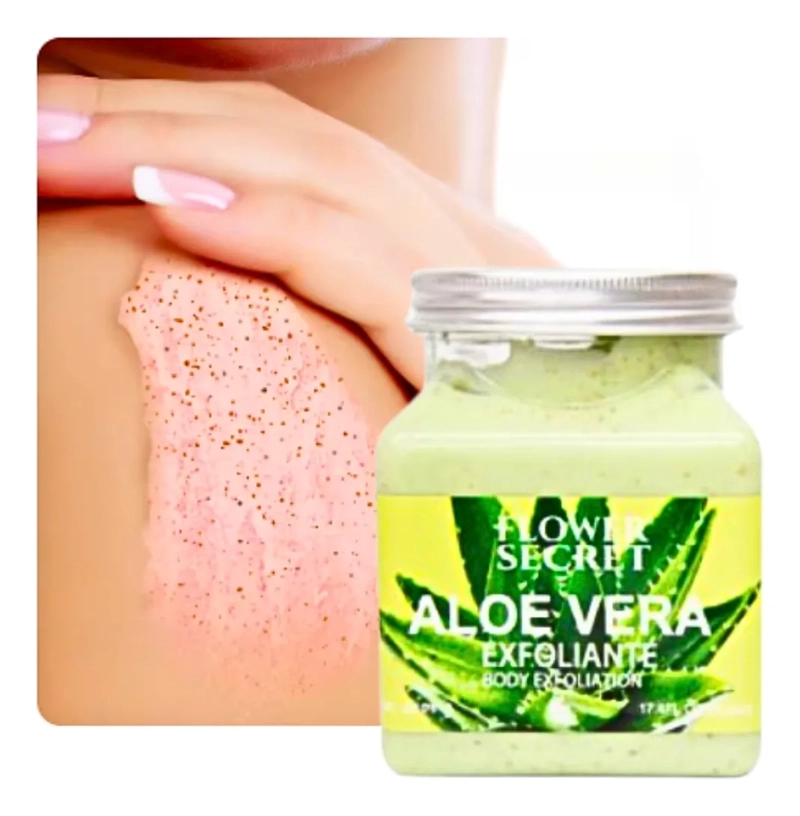 PACK 4 CREMAS EXFOLIANTE CORPORAL Y FACIAL ALOE VERA 500 GRS - 2