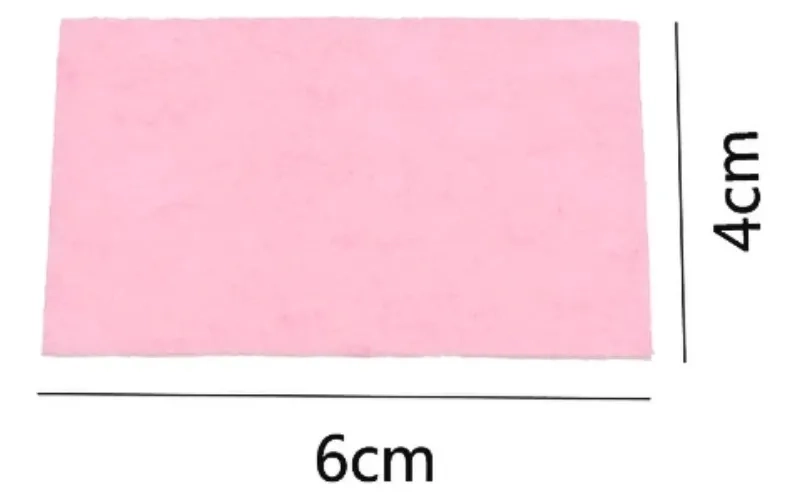 PAPEL ALGODON SIN PELUSA PARA UÑAS COLORES 400 UNID - 3