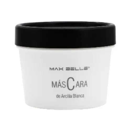 MASCARA MASCARILLA DE ARCILLA BLANCA 100 GR MAX BELLE - 2