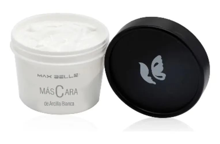 MASCARA MASCARILLA DE ARCILLA BLANCA 100 GR MAX BELLE - 3