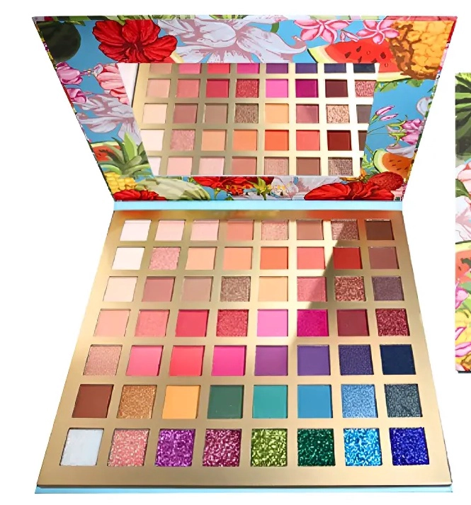PALETA DE SOMBRAS 56 COLORES TROPICAL FLOWER SECRET - 2