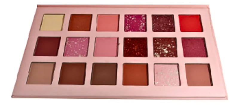PALETA DE SOMBRAS 18 COLORES NUDE FLOWER SECRET - 2