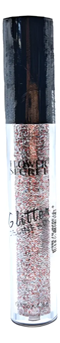 DELINEADOR ROJO GLITTER COLORES FLOWER SECRET - 7